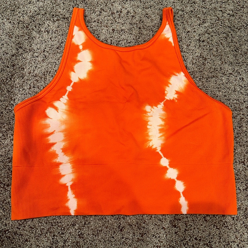 Athleta Aurora High Neck Crop Tank